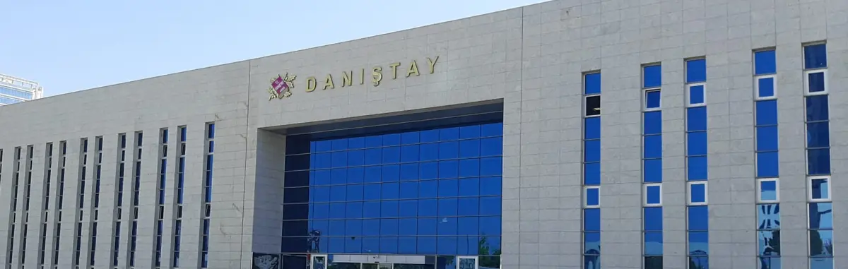 Ankara’da Danıştay binasının cephesi
